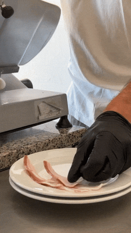 SALTED CURED BACON 100g