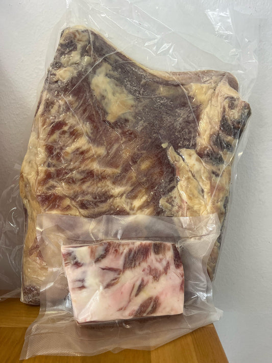 WHOLE CURED SALTED BACON.
